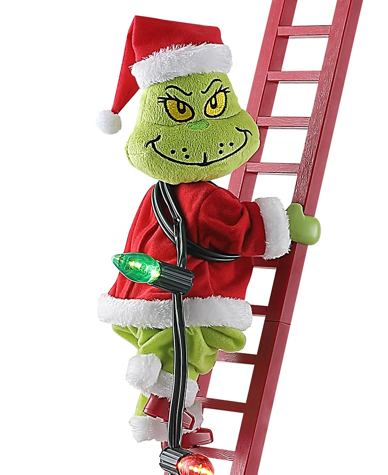 Mr. Christmas Super Climbing Grinch with Ladder