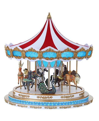 Mr. Christmas Deluxe Holiday Light Show Carousel