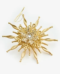 Holiday Lane Christmas Glitters Snowflake Ornament, Macy's Exclusive