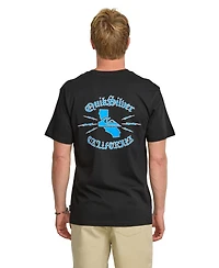 Quiksilver Men's California Raised Short Sleeve T-Shirt