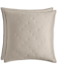 Hotel Collection Lyocell Quilted 2-Pc. Sham Set, Euro
