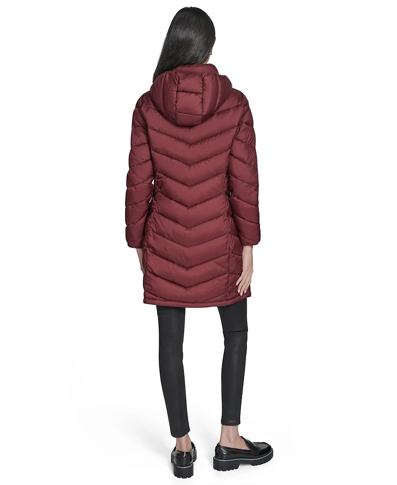 Charter Club Women's Packable Hooded Puffer Coat, Created for Macy's