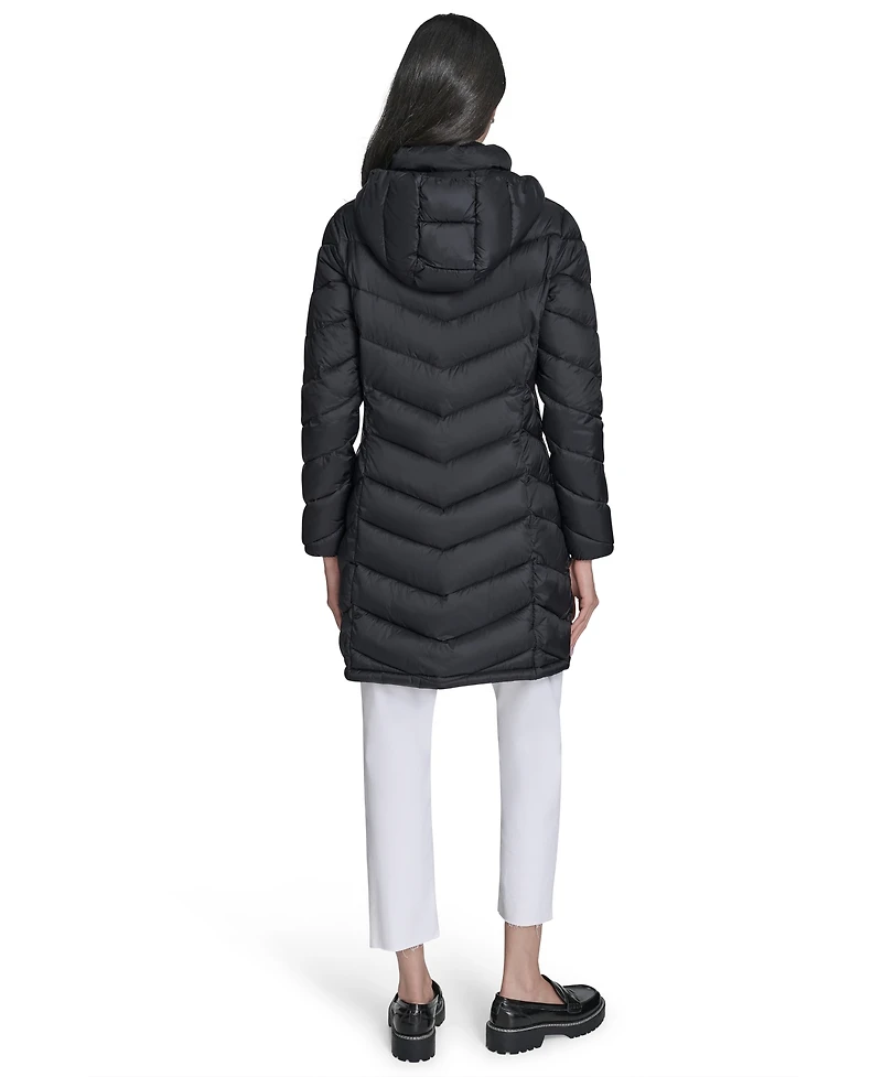 Charter Club Women's Packable Hooded Puffer Coat, Created for Macy's