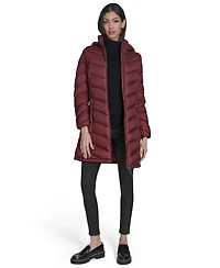 Charter Club Women's Packable Hooded Puffer Coat, Created for Macy's
