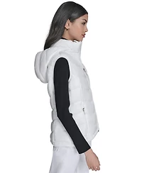 Charter Club Women's Packable Hooded Puffer Vest