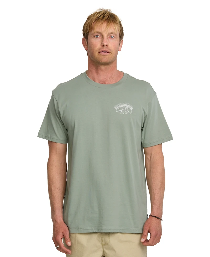 Quiksilver Men's A Frame Arch Short Sleeve T-Shirt