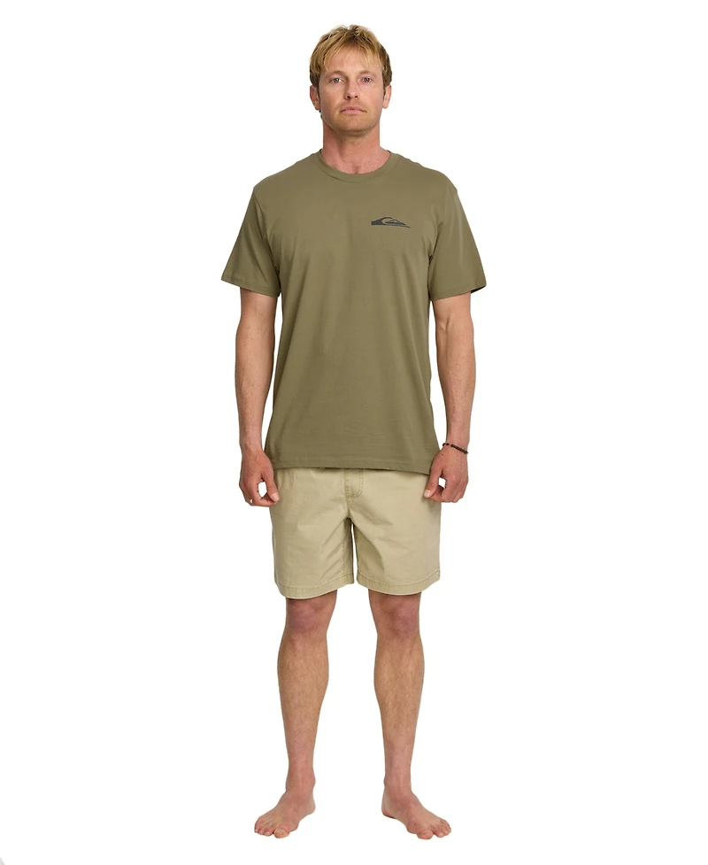 Quiksilver Men's Hunter Spray Short Sleeve T-Shirt