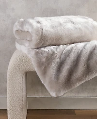 Hotel Collection Lynx Faux Fur Throw, 50" x 60", Exclusively at Macy's