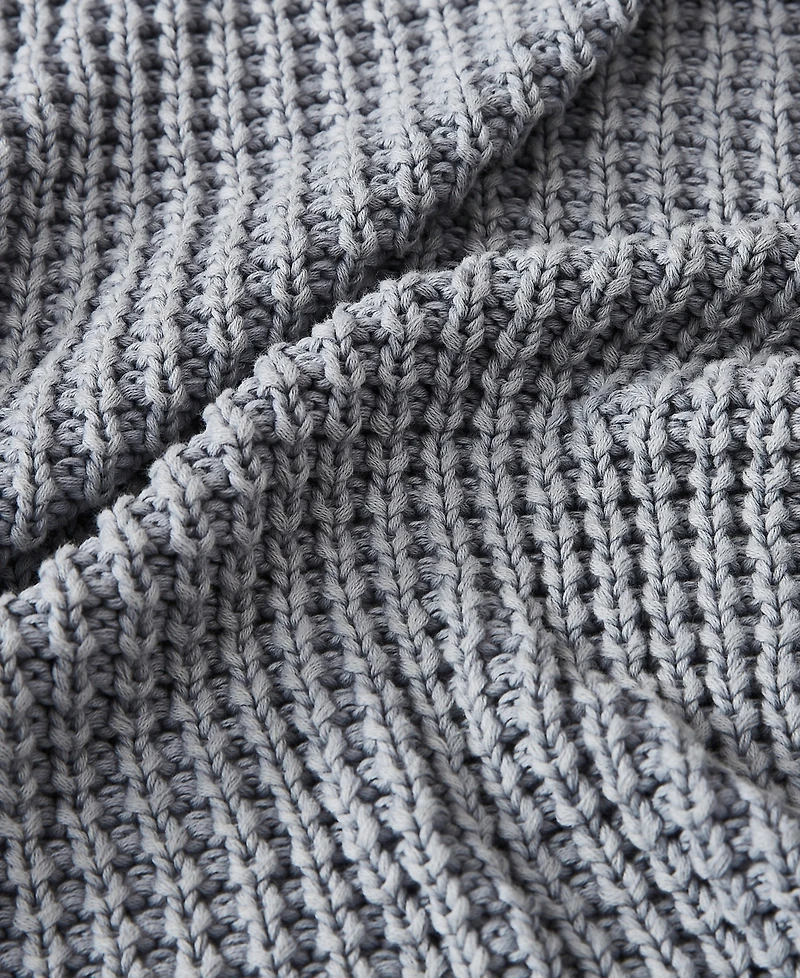 Ugg Luna Cotton Waffled Knit Throw Blanket, 50" x 70"