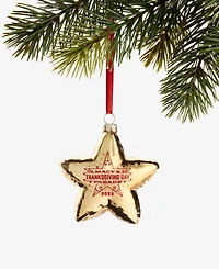 Macy's Thanksgiving Day Parade 2025 Glass Star Balloon Ornament, Macy's Exclusive