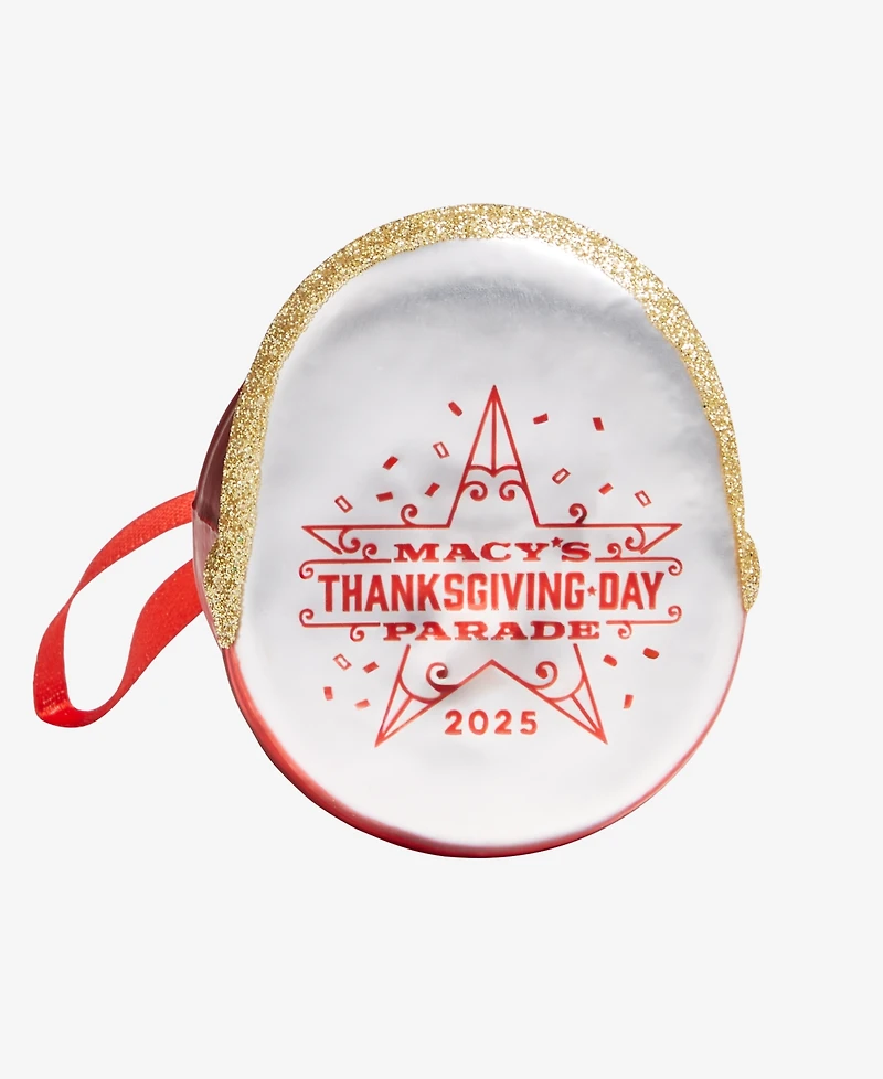 Macy's Thanksgiving Day Parade 2025 Glass Hat Ornament, Macy's Exclusive