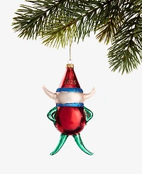 Macy's Thanksgiving Day Parade 2025 Glass Elf Ornament, Macy's Exclusive