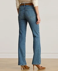 Lauren Ralph Women's High-Rise Boot Jeans