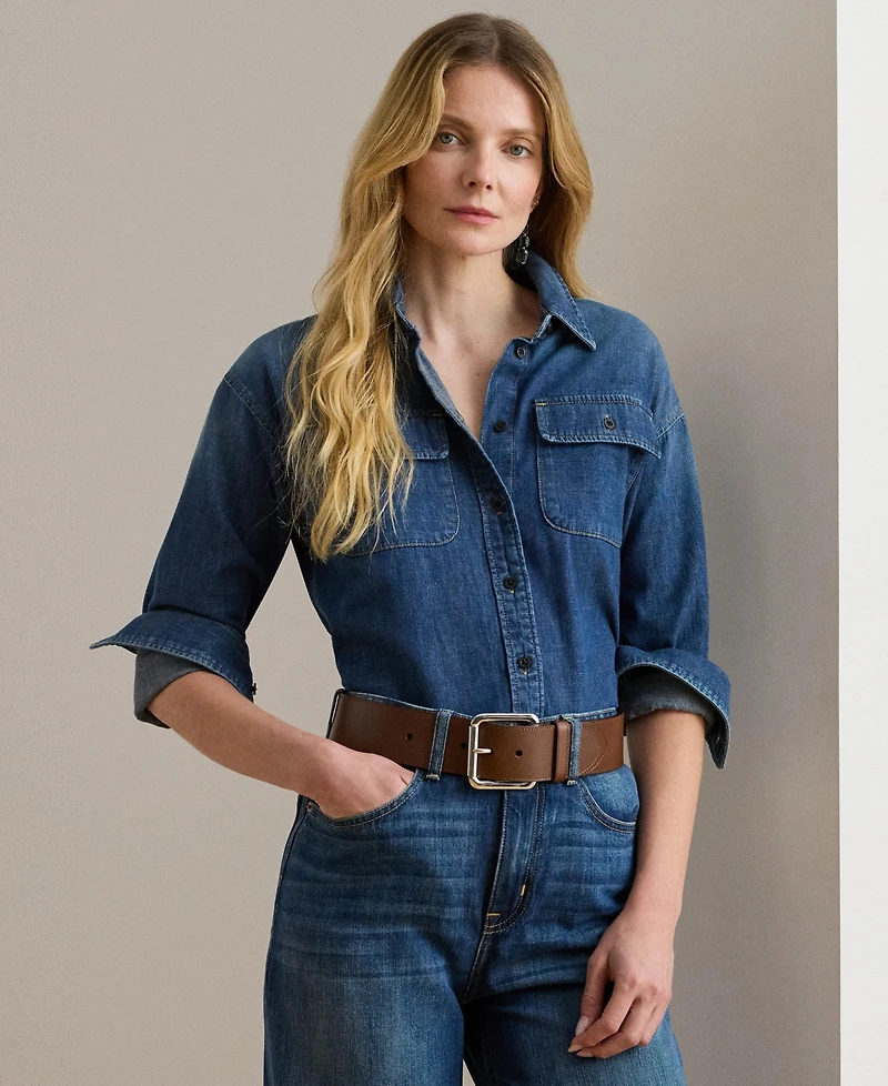 Lauren Ralph Women's Denim Shirt