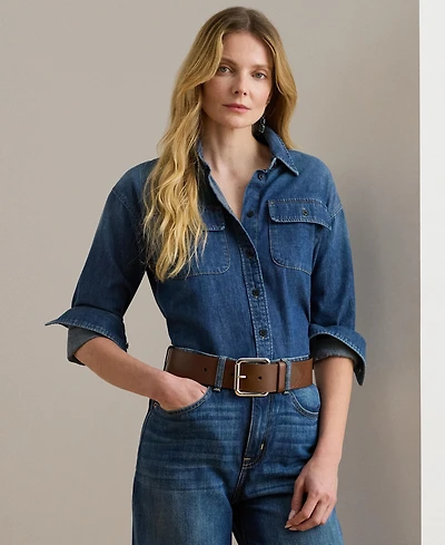 Lauren Ralph Women's Denim Shirt