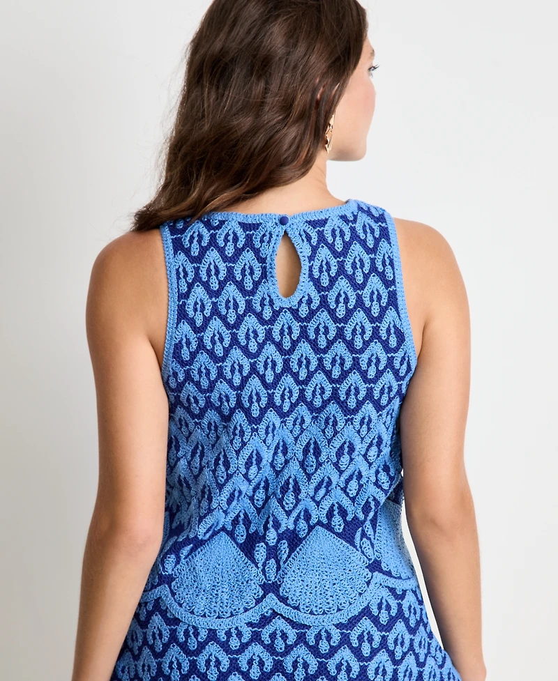 Women's Crocheted Sleeveless Top, Macy's Exclusive - On 34th | Alix Friedberg Capsule Collection