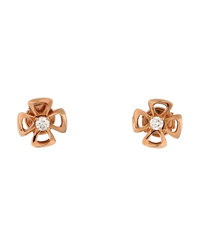 Pre-Owned Bvlgari Fiorever Stud Earrings
