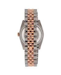 Pre-Owned Rolex Oyster Perpetual Datejust Automatic Watch in Stainless Steel and Rose Gold 36mm