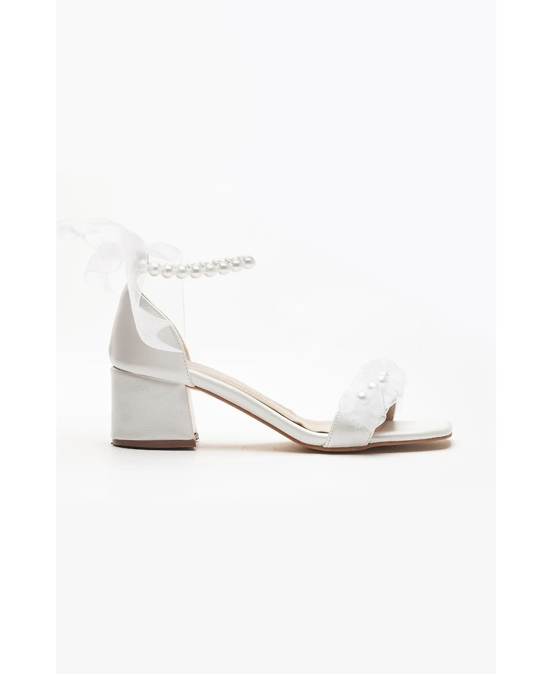 Sanna Lace Bridal Sandals (Women)