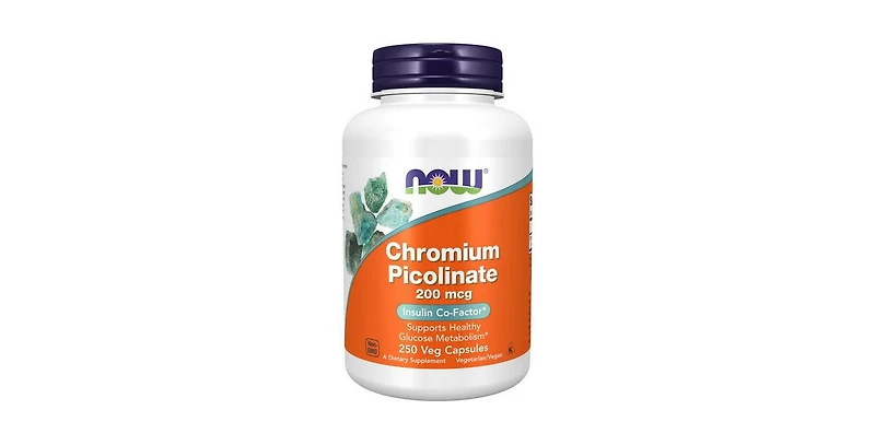 Now Foods Chromium Picolinate ,200 Mcg ,250 Veg Caps