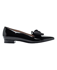 Bandolino Women's Auggie Bow Pointed Toe Tailored Loafers