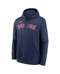 Nike Men's Jarren Duran Navy Boston Red Sox Player Name Number Club Fleece Pullover Hoodie