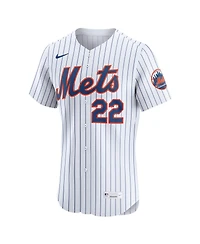 Nike Men's Juan Soto White New York Mets Home Elite Jersey