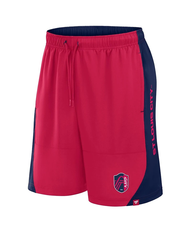 Fanatics Men's Red St. Louis City Sc Throw-In Shorts