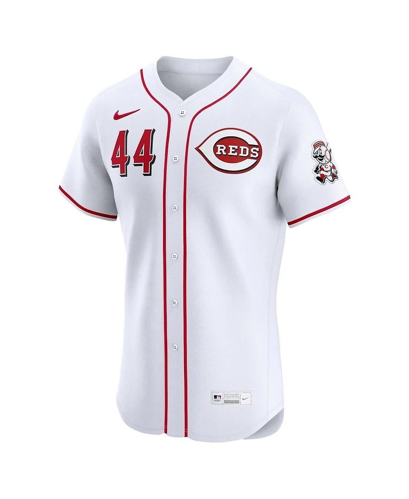 Nike Men's Elly De La Cruz White Cincinnati Reds Home Elite Jersey