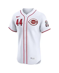 Nike Men's Elly De La Cruz White Cincinnati Reds Home Elite Jersey