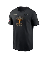 Nike Men's Black Tennessee Volunteers 2025 Military Appreciation Performance T-Shirt
