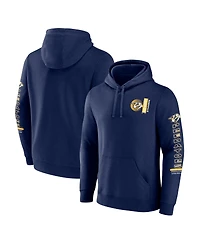 Fanatics Men's Navy Nashville Predators Revolution Pullover Hoodie