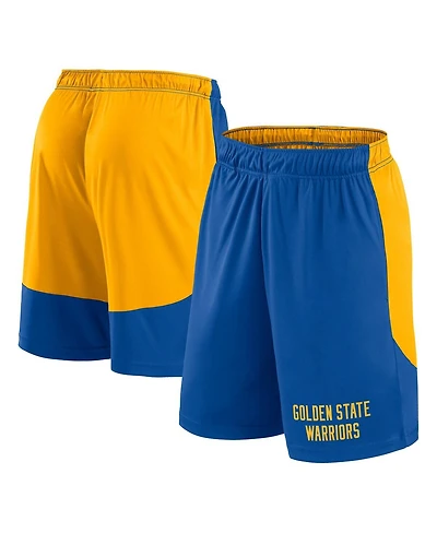 Logo Athletic Men's Royal Golden State Warriors Launch Performance Shorts