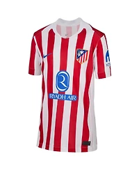 Nike Big Boys and Girls Red Atletico de Madrid 2025/26 Home Replica Jersey