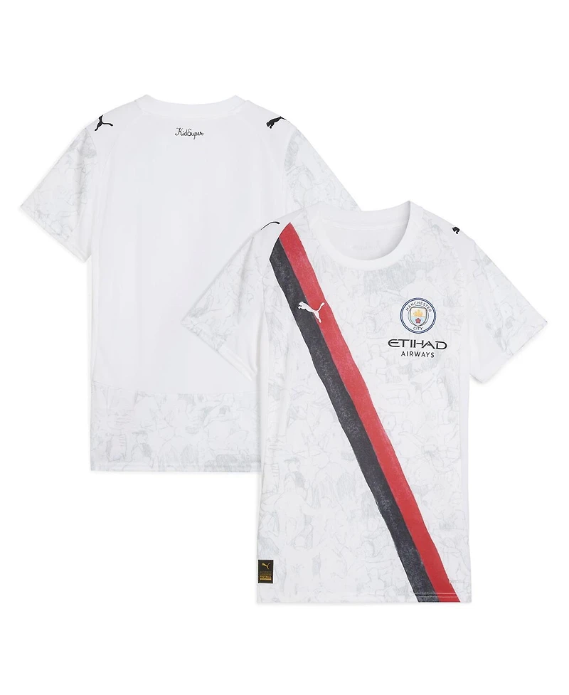 Puma x Kid Super Women's White Manchester City 2025 Fifa Club World Cup Replica Jersey