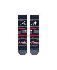 Stance Men's and Women's Atlanta Braves Squeeze Tri-Blend Knit Crew Socks