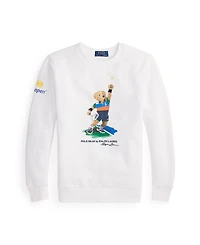 Polo Ralph Lauren Big Boys Us Open Bear Fleece Sweatshirt