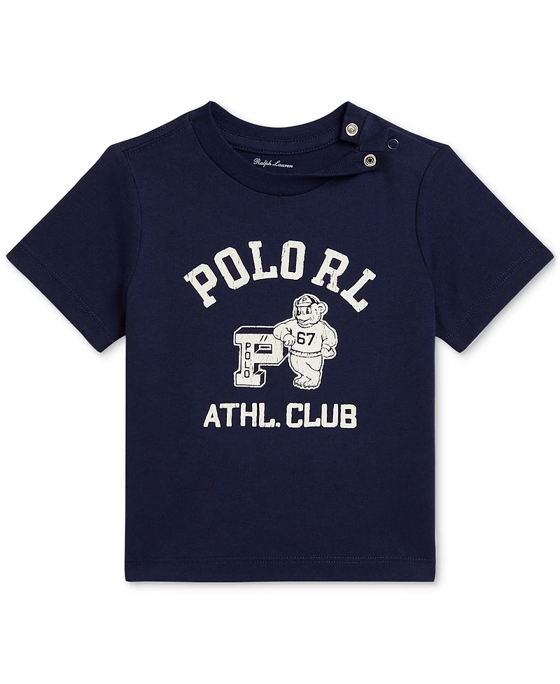 Polo Ralph Lauren Baby Boys Cotton Crewneck Tee