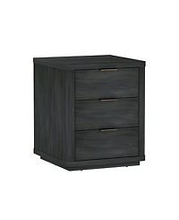 Manhattan Comfort Evelyn 20" 3-Drawer Nightstand