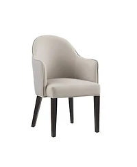 Manhattan Comfort Hillman Leatherette Upholstered Dining Armchair