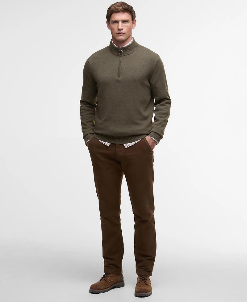 Barbour Men's Kelson Quarter-Zip Pullover Sweater