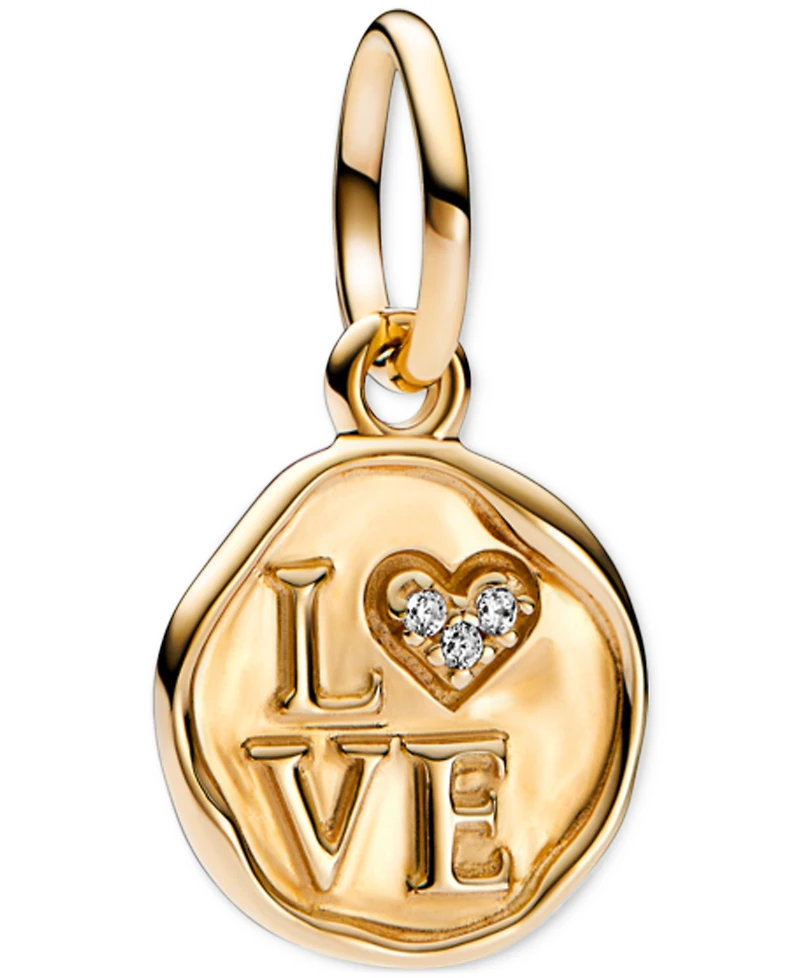 Pandora Cubic Zirconia Love Dangle Charm