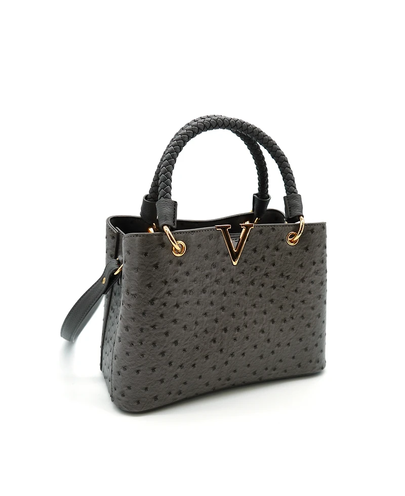 Like Dreams Mireille Pleated Crossbody Bag