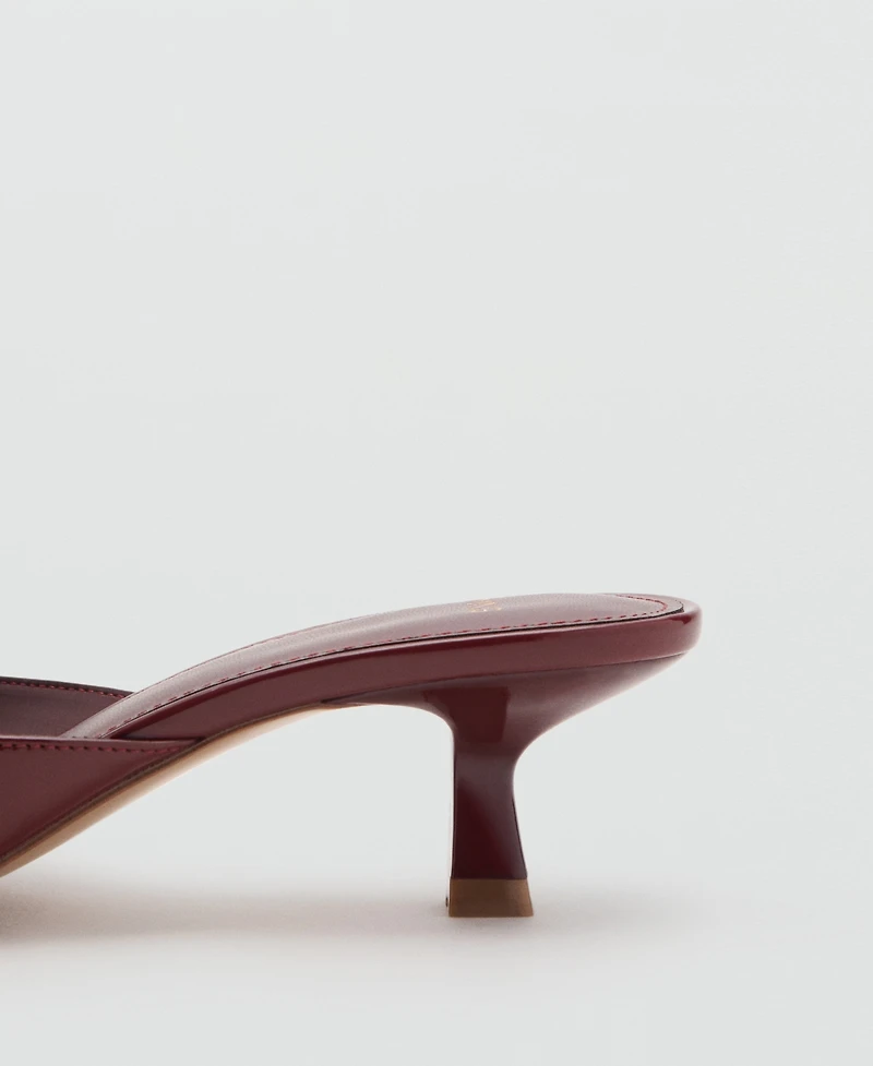 Mango Women's Kitten Heel Sandals