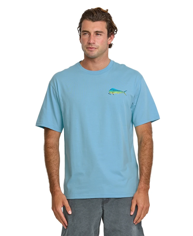 Quiksilver Waterman Men's Quik Hook Screen T-Shirt