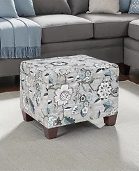 Convenience Concepts 21.5" Canvas Fabric Madison Storage Ottoman