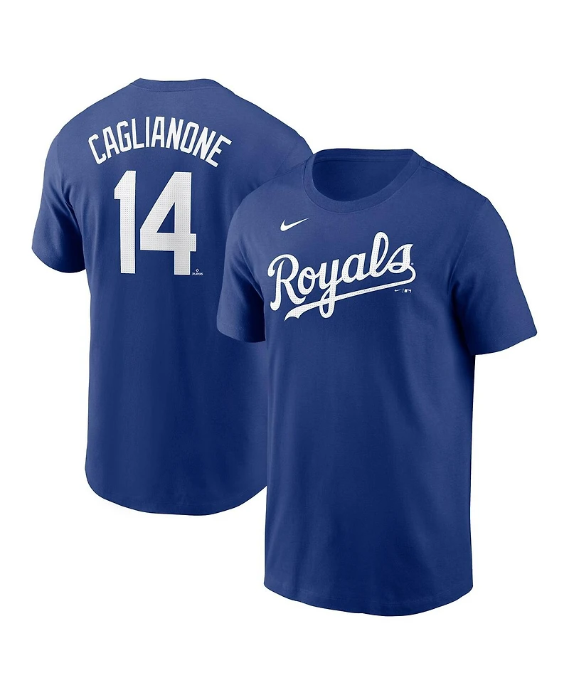 Nike Men's Royal Kansas City Royals Fuse Name Number T-Shirt