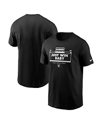 Nike Men's Black Las Vegas Raiders Primetime Local Essential T-Shirt