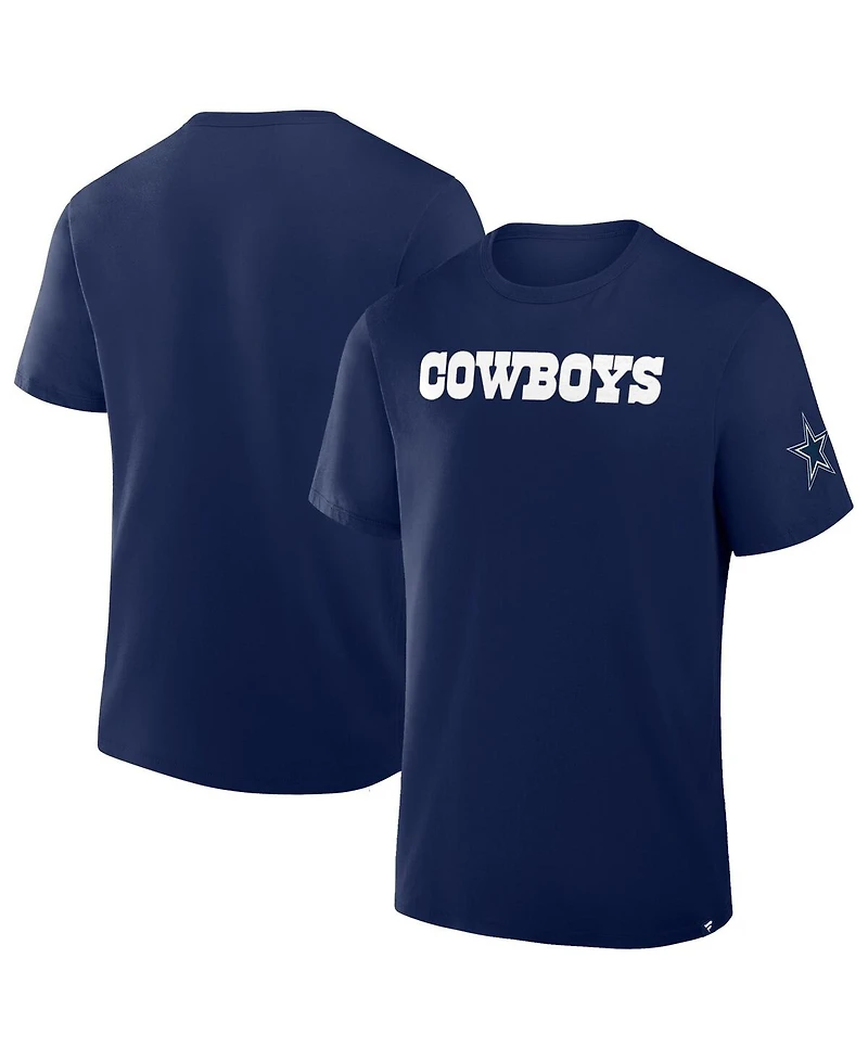 Fanatics Men's Navy Dallas Cowboys Option Route Legacy T-Shirt