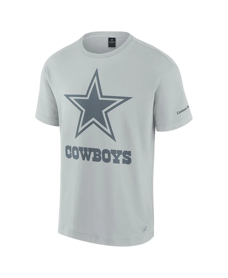 Fanatics Men's and Women's Gray Dallas Cowboys Elements Iconic T-Shirt